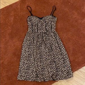 NWT leopard print dress
